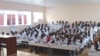Кыргызстандагы жогорку окуу жайлардын бири. Архив. 