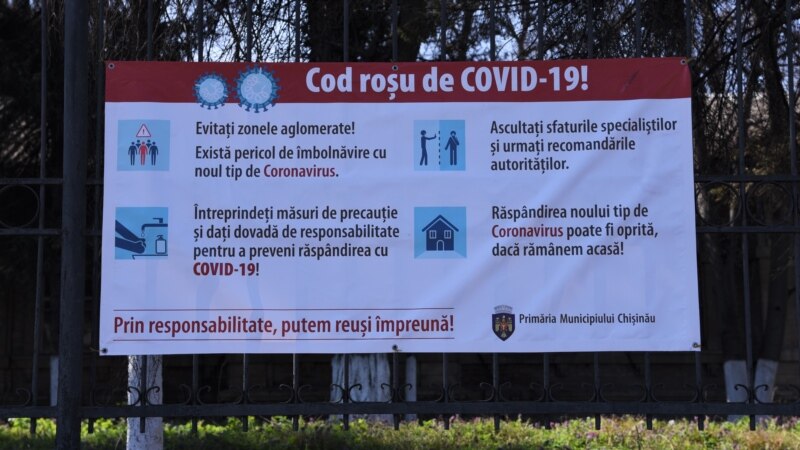 R.Moldova: au fost confirmate 86 de cazuri noi de infectare cu noul coronavirus