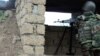 Ադրբեջանցի զինծառայողը Լեռնային Ղարաբաղի զինված ուժերի հետ շփման գծում, արխիվ