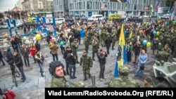 Ілюстративне фото. День захисника України, Дніпро, 14 жовтня 2015 року