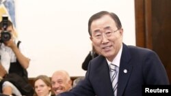 Генералниот секретар на Обединетите нации Бан Ки Мун