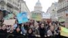 Демонстрация против загрязнения окружающий среды, Париж, 15 марта 2019