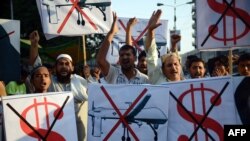 Демонстранты в Карачи протестуют против воздушных ударов с американских беспилотников