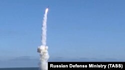 У Чорному морі перебуває один російський носій «Калібрів» із загальним залпом у чотири ракети