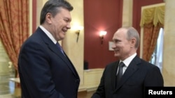 Viktor Janukovič i Vladimir Putin