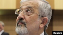 علی‌اصغر سلطانیه، نماینده ایران در آژانس بین‌المللی انرژی اتمی.