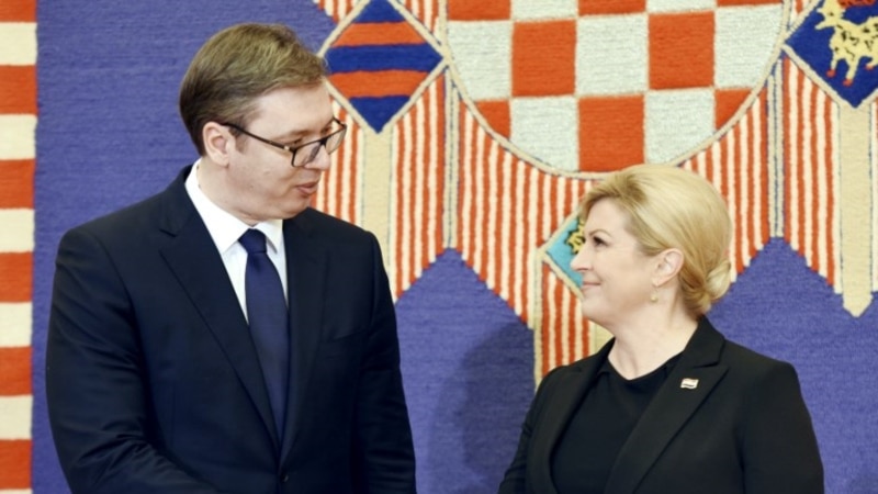 Grabar-Kitarović pozvala Vučića u posjetu Hrvatskoj
