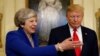 Prim-ministra britanică Theresa May şi preşedintele american Donald Trump. 4 iunie 2019