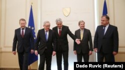 Junker i Han sa članovima Predsedništva BiH