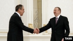 Sergei Lavrov və İlham Əliyev