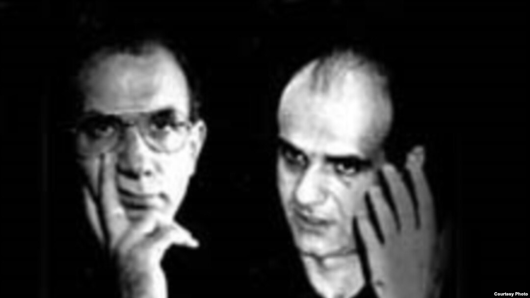 محمد مختاری (نويسنده) و محمدجعفر پوينده (پژوهشگر و نويسنده) دو تن از قربانیان قتل های زنجیره ای
