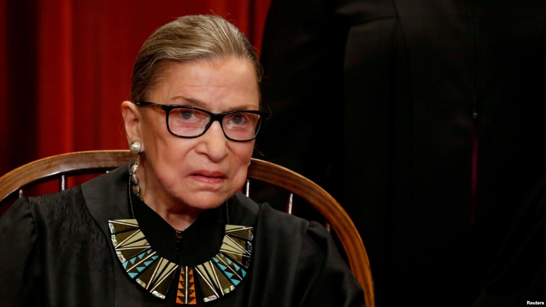 Ruth Bader Ginsburg. Fotografie de arhivă din 2017.
