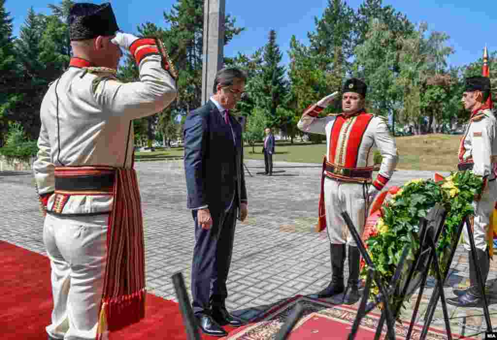 Стево Пендаровски, Илинден, 2 вгист 2019 година