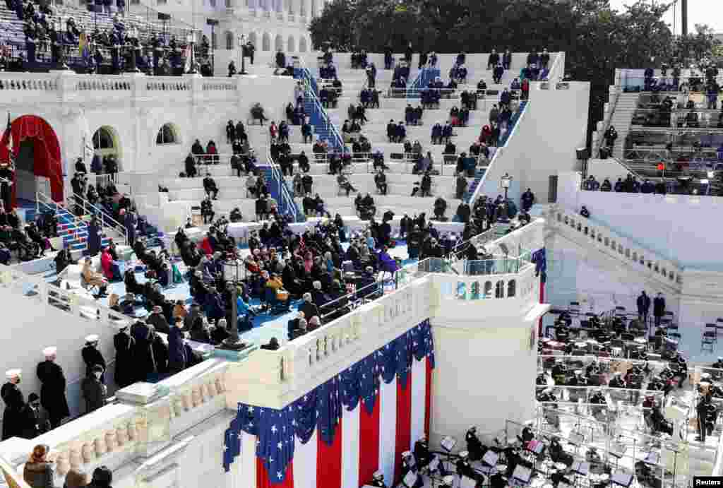 Capitol Hill tokom prvog obraćanja predsednika Bidena