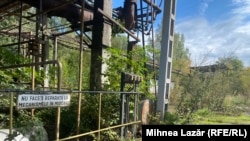 Instalații dezafectate la fostul combinatul chimic Victoria, România