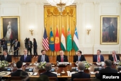 АКШ президентинин Борбор Азия лидерлери менен жолугушуусу. 2025-жылдын 6-ноябры.