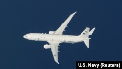 Американский разведывательный самолет P-8A «Посейдон».