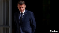 د فرانسې ولسمشر امانویل ماکرون