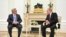 Встреча президентов Армении и России - Сержа Саргсяна (слева) и Владимира Путина, Москва, 10 марта 2016 г. (Фотография - пресс-служба Кремля)