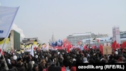 Москва, Болотная площадь, акция протеста оппозиции 4 февраля 2012