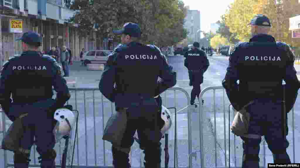 Podgorica Prajd, policija 