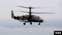 Російський гелікоптер Ka-52 (архівне фото)