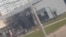 Поврежденное здание дата-центра Сбербанка в Балаково, 14 октября 2026 года