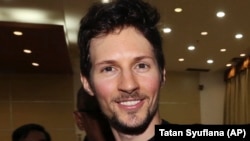 Telegram co-founder and CEO Pavel Durov (file photo)