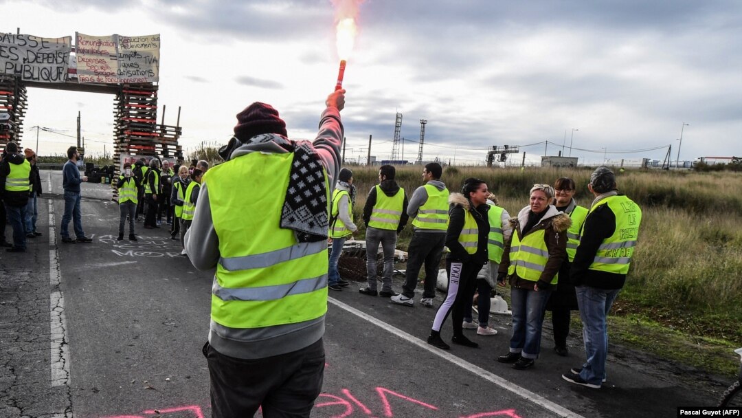 Protest Žutih prsluka, Francuska