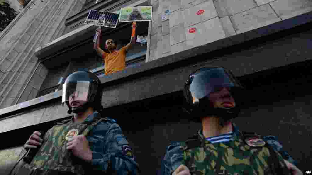 Moskva, 18. juli 2013. Foto: AFP / Kirill Kudriavtsev 