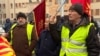 Protests At Macedonian Parliament As Debate Over Name Change Delayed video grab