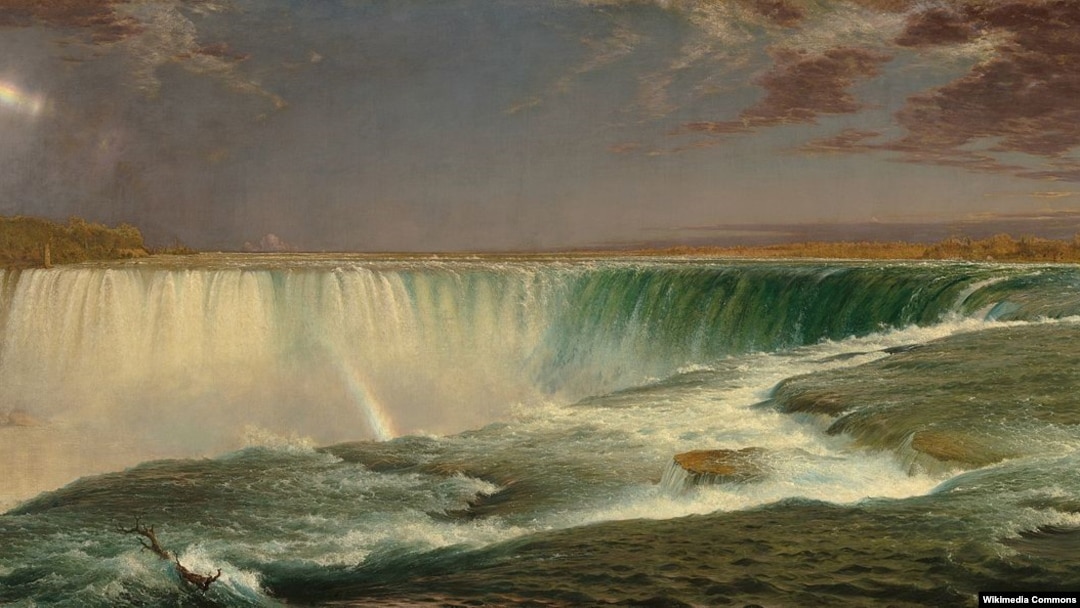 Фредерик Эдвин Чёрч. Ниагарский водопад. 1857