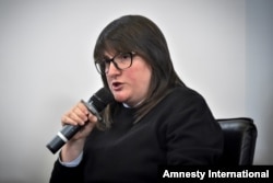 Yulia Dontsova of Amnesty International