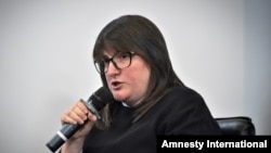 Юлія Донцова, учасниця дослідницької групи Amnesty International в Україні