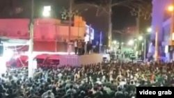 Abadan şäherinde geçirilen demonstrasiýa