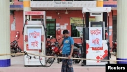 A farmer arrives to a fuel station that has run out of diesel in Manikganj, Bangladesh, on April 8.<br><br>Global fuel shortages caused by Iran stopping the passage of oil and gas tankers through the Strait of Hormuz are being felt throughout the world, especially in Asia. The region imports some <a href="https://www.reuters.com/business/energy/why-is-asia-so-reliant-middle-eastern-oil-2026-03-04/" target="_self" class="wsw__a"><strong>60 percent of</strong></a><strong> </strong>all its crude oil from the Middle East.