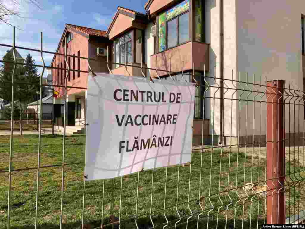 La Centrul de vaccinare Flamanzi