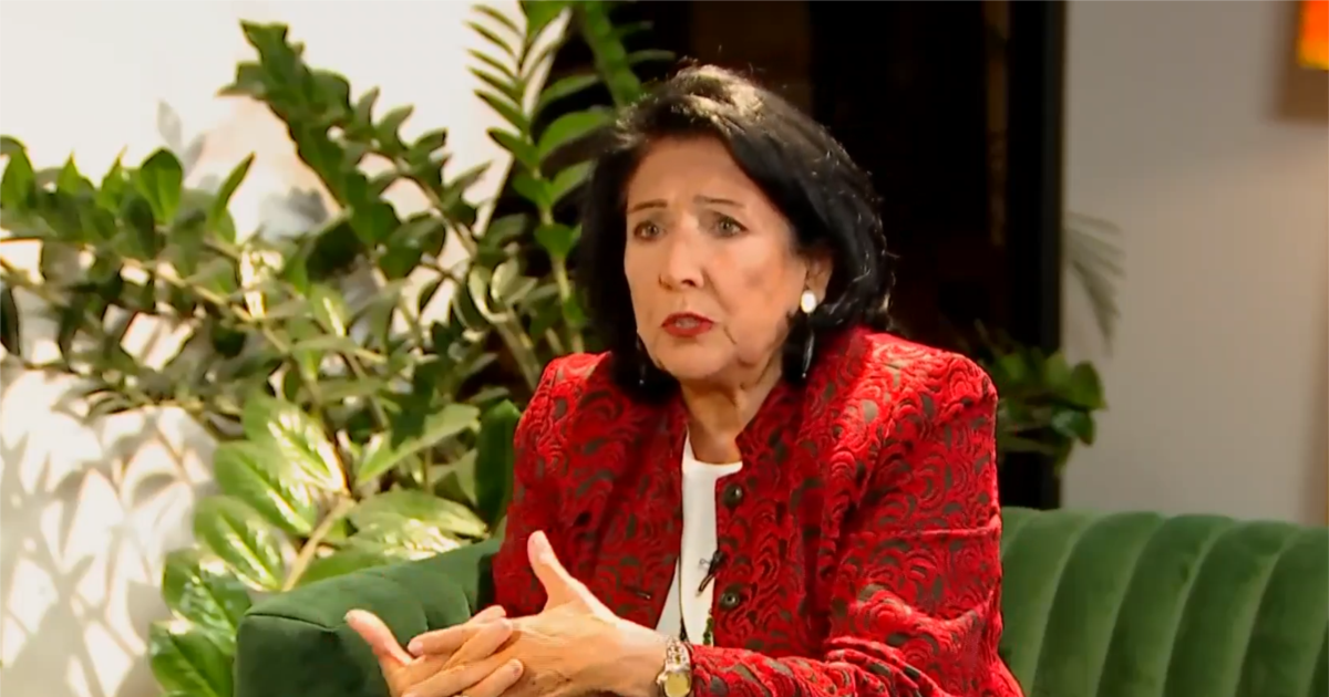 სალომე ზურაბიშვილი: არ ვამბობ, რომ მე ვარ ლეგიტიმური პრეზიდენტი... მაქვს ერთადერთი ბერკეტი - სიტყვა