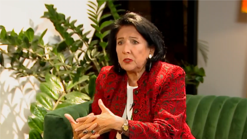 სალომე ზურაბიშვილი: არ ვამბობ, რომ მე ვარ ლეგიტიმური პრეზიდენტი... მაქვს ერთადერთი ბერკეტი - სიტყვა