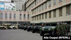 Statele Unite au donat Republicii Moldova în 2014 43 de vehicule Humvee.