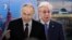 Қазақстан президенті Қасым-Жомарт Тоқаев пен Ресей президенті Владимир Путин суреттерінен коллаж