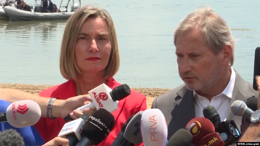 Federica Mogherini i Jahnnes Hahn