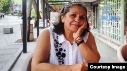 Nahid Taghavi was sentenced to 10 years and eight months in jail in August 2021 after being arrested at her Tehran apartment in October 2020.