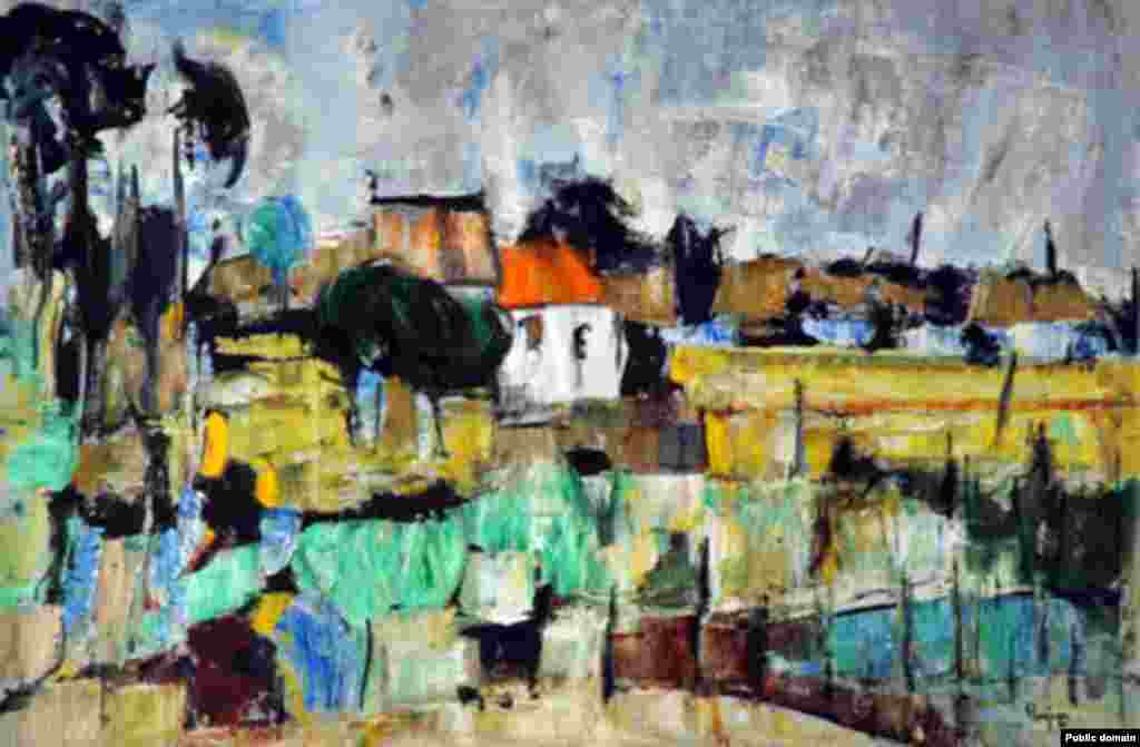 Arthur Pinajian Orange Roof, Woodstock (1960)