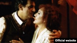 Nelly Miricioiu într-un spectacol cu Placido Domingo.