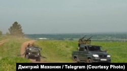 Тренировка мобильной огневой группы в Пермском крае, май 2026 года