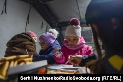 Punct de încălzire la Kiev, ianuarie 2026.