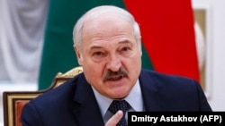 Președintele Belarus Alexandr Lukașenko, numit deseori și ”ultimul dictator al Europei”.