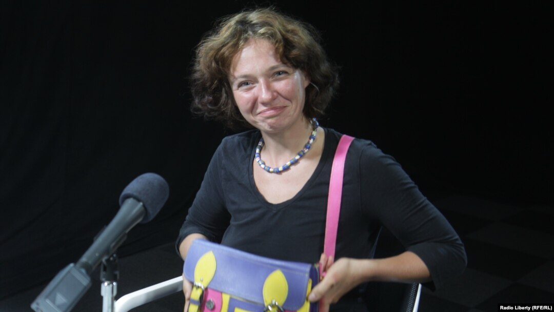 Iulia Vișnevțkaia, colaboratoare a Europei Libere și corespondentă a revistei „Russkiy reporter”. 