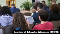 Jehovah's Witnesses have been labeled as "extremist" in Russia and the Supreme Court has banned the denomination. (file photo)